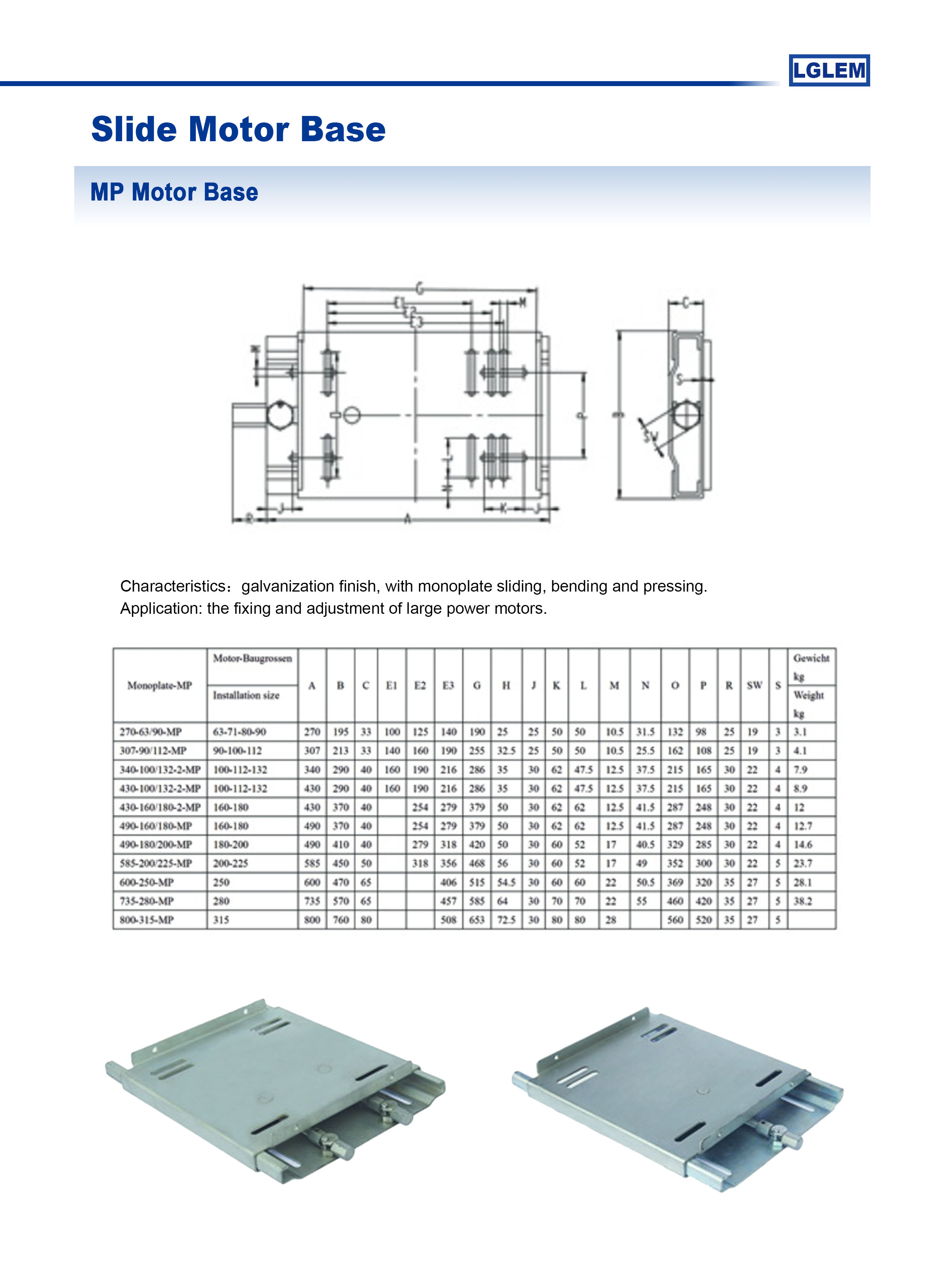 MP Motor Base