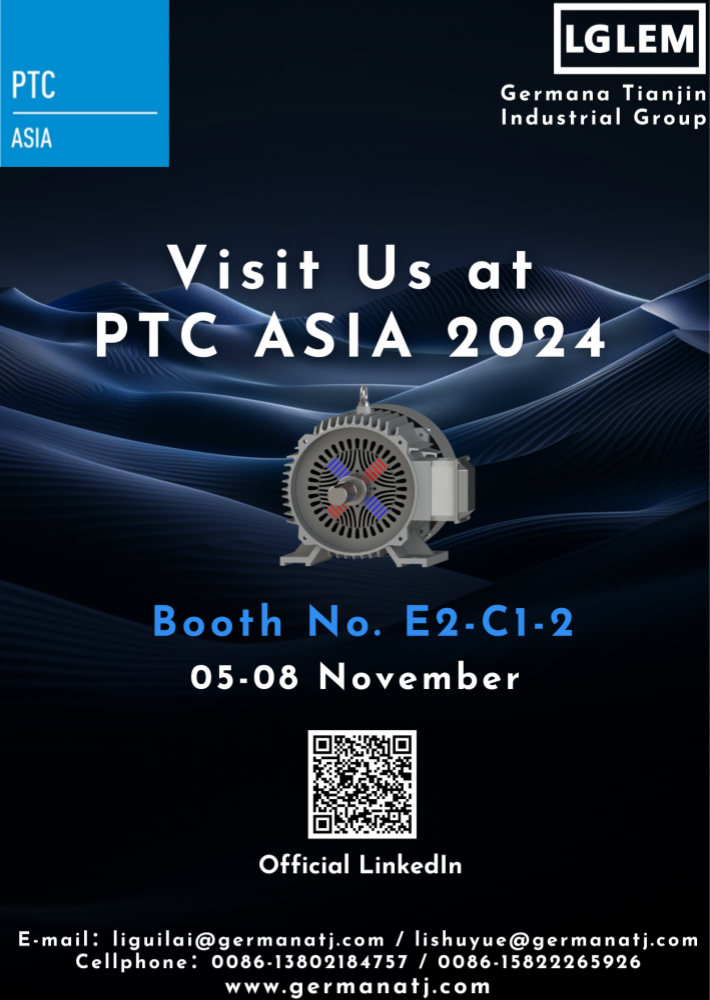 Explore Germana's Cutting-Edge Transmission Solutions at PTC ASIA 2024