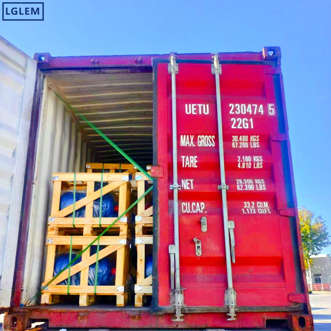 9 Full Containers of Electric Motors Shipped to Europe